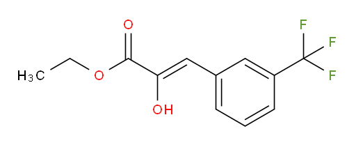 (Z)-ethyl 2-hydroxy-3-(3-(trifluoromethyl)phenyl)acrylate