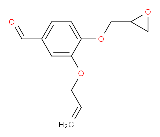 3-(allyloxy)-4-(oxiran-2-ylmethoxy)benzaldehyde