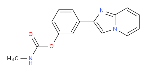 3-(imidazo[1,2-a]pyridin-2-yl)phenyl methylcarbamate