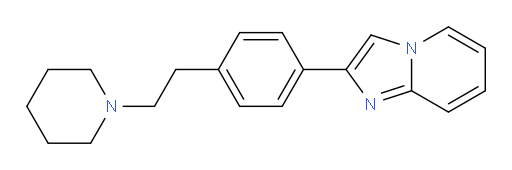 2-(4-(2-(piperidin-1-yl)ethyl)phenyl)imidazo[1,2-a]pyridine