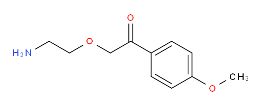 2-(2-aminoethoxy)-1-(4-methoxyphenyl)ethanone