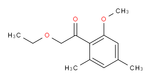2-ethoxy-1-(2-methoxy-4,6-dimethylphenyl)ethanone