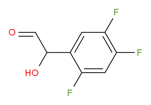 2-hydroxy-2-(2,4,5-trifluorophenyl)acetaldehyde