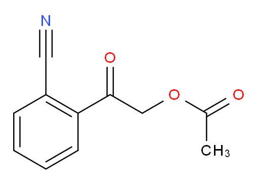 2-(2-cyanophenyl)-2-oxoethyl acetate