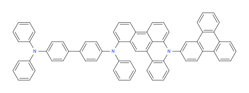N4,N4,N4'-triphenyl-N4'-(8-(triphenylen-2-yl)-8H-naphtho[1,2,3-kl]acridin-1-yl)-[1,1'-biphenyl]-4,4'-diamine