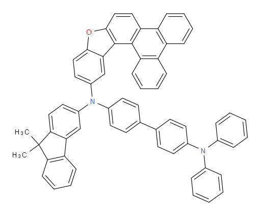 N4-(9,9-dimethyl-9H-fluoren-3-yl)-N4',N4'-diphenyl-N4-(triphenyleno[2,1-b]benzofuran-10-yl)-[1,1'-biphenyl]-4,4'-diamine