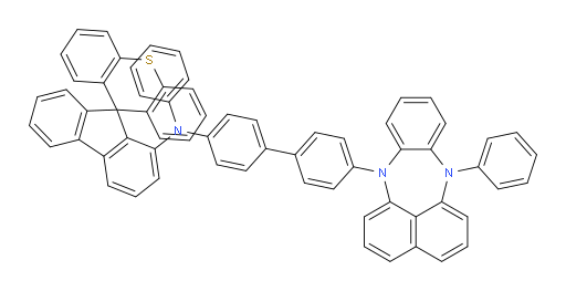 N-phenyl-N-(4'-(12-phenylbenzo[b]naphtho[1,8-ef][1,4]diazepin-7(12H)-yl)-[1,1'-biphenyl]-4-yl)spiro[fluorene-9,9'-thioxanthen]-1-amine