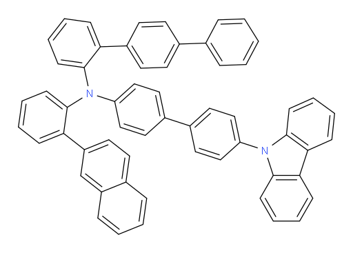 N-(4'-(9H-carbazol-9-yl)-[1,1'-biphenyl]-4-yl)-N-(2-(naphthalen-2-yl)phenyl)-[1,1':4',1''-terphenyl]-2-amine