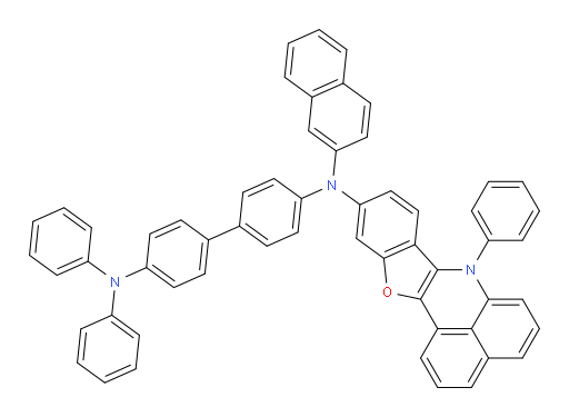 N4-(naphthalen-2-yl)-N4',N4'-diphenyl-N4-(7-phenyl-7H-benzo[de]benzofuro[3,2-b]quinolin-10-yl)-[1,1'-biphenyl]-4,4'-diamine