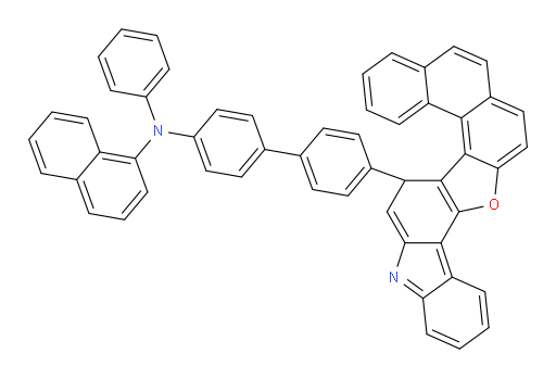 N-(4'-(9H-phenanthro[4',3':4,5]furo[3,2-c]carbazol-9-yl)-[1,1'-biphenyl]-4-yl)-N-phenylnaphthalen-1-amine