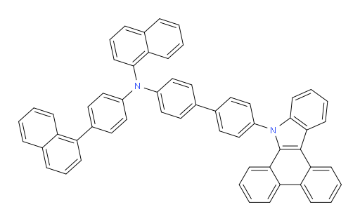 N-(4'-(9H-dibenzo[a,c]carbazol-9-yl)-[1,1'-biphenyl]-4-yl)-N-(4-(naphthalen-1-yl)phenyl)naphthalen-1-amine