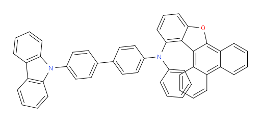 N-(4'-(9H-carbazol-9-yl)-[1,1'-biphenyl]-4-yl)-N-phenylphenanthro[9,10-b]benzofuran-13-amine