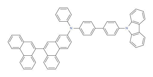 N-(4'-(9H-carbazol-9-yl)-[1,1'-biphenyl]-4-yl)-N-phenyl-[9,9'-biphenanthren]-2-amine