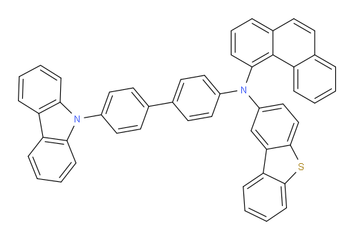 N-(4'-(9H-carbazol-9-yl)-[1,1'-biphenyl]-4-yl)-N-(phenanthren-4-yl)dibenzo[b,d]thiophen-2-amine
