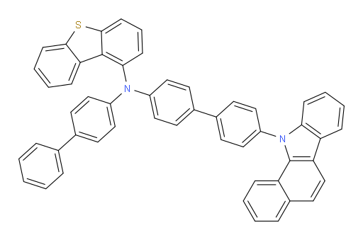 N-(4'-(11H-benzo[a]carbazol-11-yl)-[1,1'-biphenyl]-4-yl)-N-([1,1'-biphenyl]-4-yl)dibenzo[b,d]thiophen-1-amine