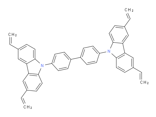4,4'-bis(3,6-divinyl-9H-carbazol-9-yl)-1,1'-biphenyl