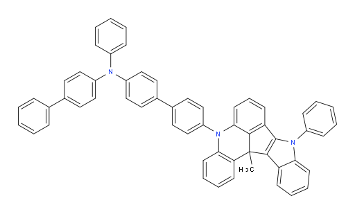 N-([1,1'-biphenyl]-4-yl)-4'-(13c-methyl-9-phenyl-9,13c-dihydro-5H-indolo[3',2':4,5]cyclopenta[1,2,3-kl]acridin-5-yl)-N-phenyl-[1,1'-biphenyl]-4-amine