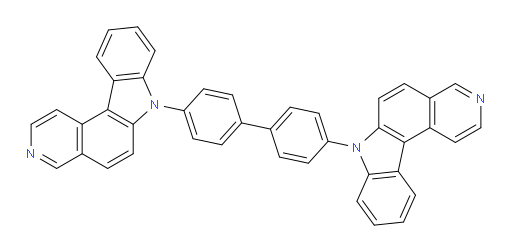 4,4'-bis(7H-pyrido[3,4-c]carbazol-7-yl)-1,1'-biphenyl