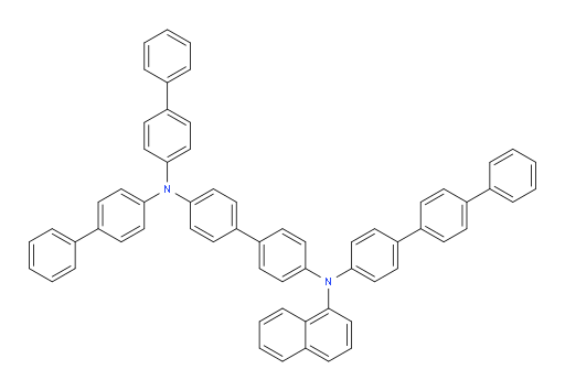 N4,N4-di([1,1'-biphenyl]-4-yl)-N4'-([1,1':4',1''-terphenyl]-4-yl)-N4'-(naphthalen-1-yl)-[1,1'-biphenyl]-4,4'-diamine