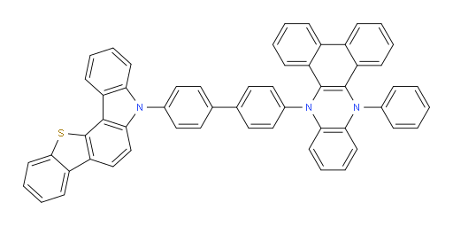 5-(4'-(14-phenyldibenzo[a,c]phenazin-9(14H)-yl)-[1,1'-biphenyl]-4-yl)-5H-benzo[4,5]thieno[3,2-c]carbazole
