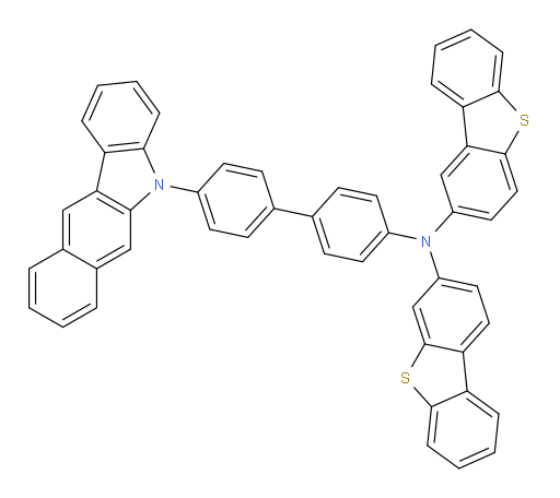 N-(4'-(5H-benzo[b]carbazol-5-yl)-[1,1'-biphenyl]-4-yl)-N-(dibenzo[b,d]thiophen-3-yl)dibenzo[b,d]thiophen-2-amine
