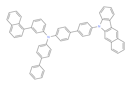 N-([1,1'-biphenyl]-4-yl)-4'-(5H-benzo[b]carbazol-5-yl)-N-(3-(naphthalen-1-yl)phenyl)-[1,1'-biphenyl]-4-amine