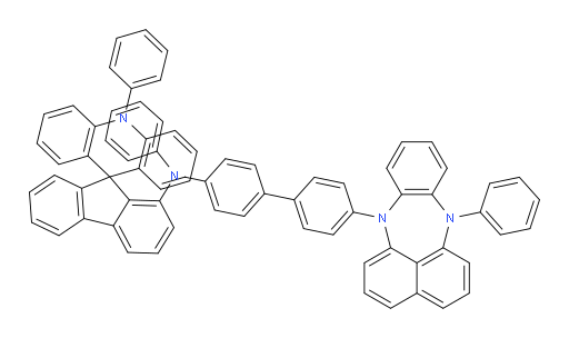 N,10-diphenyl-N-(4'-(12-phenylbenzo[b]naphtho[1,8-ef][1,4]diazepin-7(12H)-yl)-[1,1'-biphenyl]-4-yl)-10H-spiro[acridine-9,9'-fluoren]-1'-amine