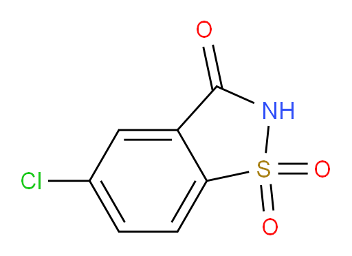 5-chlorobenzo[d]isothiazol-3(2H)-one 1,1-dioxide