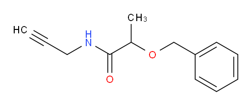 2-(benzyloxy)-N-(prop-2-yn-1-yl)propanamide