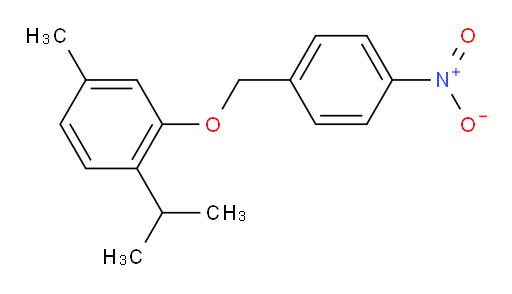 4-methyl-2-[(4-nitrophenyl)methoxy]-1-(propan-2-yl)benzene