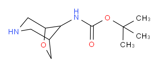 tert-butyl N-{6-oxa-3-azabicyclo[3.2.1]octan-8-yl}carbamate