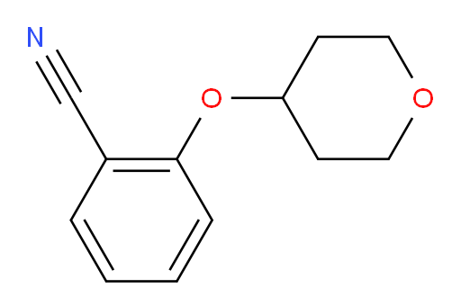 2-(oxan-4-yloxy)benzonitrile