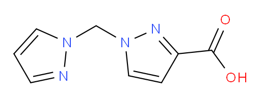 1-[(1H-pyrazol-1-yl)methyl]-1H-pyrazole-3-carboxylic acid