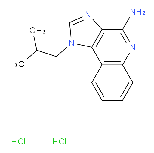 1-(2-methylpropyl)-1H-imidazo[4,5-c]quinolin-4-amine dihydrochloride
