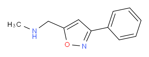 methyl[(3-phenyl-1,2-oxazol-5-yl)methyl]amine