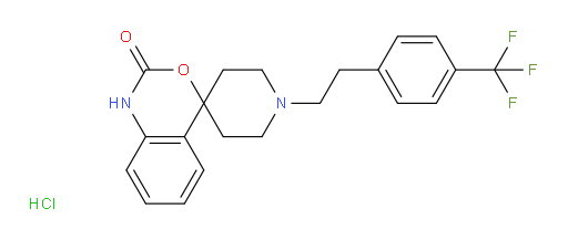 1'-{2-[4-(trifluoromethyl)phenyl]ethyl}-1,2-dihydrospiro[3,1-benzoxazine-4,4'-piperidin]-2-one hydrochloride
