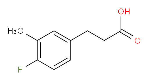 3-(4-fluoro-3-methylphenyl)propanoic acid