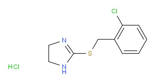 2-{[(2-chlorophenyl)methyl]sulfanyl}-4,5-dihydro-1H-imidazole hydrochloride