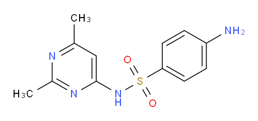 4-amino-N-(2,6-dimethylpyrimidin-4-yl)benzene-1-sulfonamide