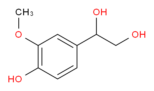 1-(4-hydroxy-3-methoxyphenyl)ethane-1,2-diol