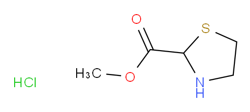 methyl 1,3-thiazolidine-2-carboxylate hydrochloride