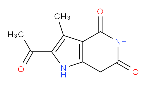 2-acetyl-3-methyl-1H,4H,5H,6H,7H-pyrrolo[3,2-c]pyridine-4,6-dione