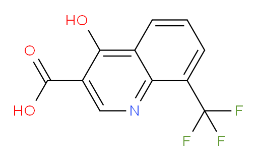 4-hydroxy-8-(trifluoromethyl)quinoline-3-carboxylic acid