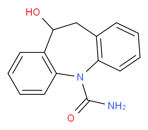10-hydroxy-10,11-dihydro-5H-dibenzo[b,f]azepine-5-carboxamide