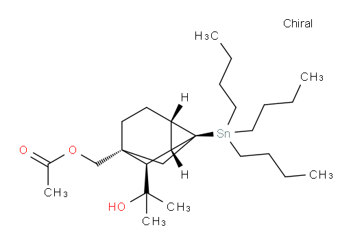 ((1R,2S,5R,6R,7R)-6-(2-hydroxypropan-2-yl)-1-(tributylstannyl)tricyclo[3.2.1.02,7]octan-5-yl)methyl acetate