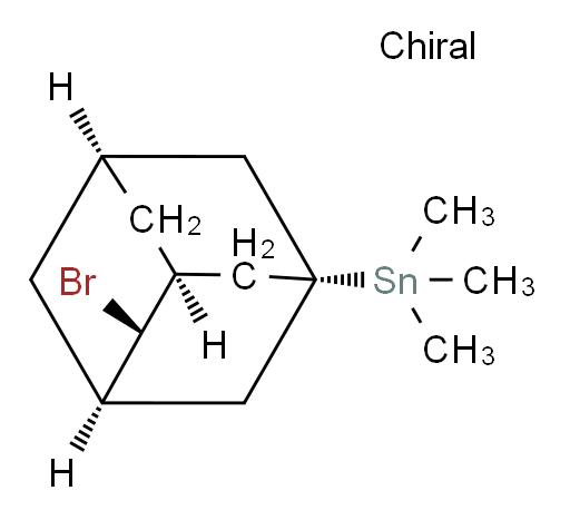 ((1s,3R,4s,5S,7s)-4-bromoadamantan-1-yl)trimethylstannane