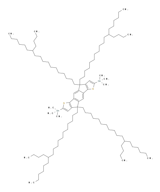 (4,4,9,9-tetrakis(12-butyloctadecyl)-4,9-dihydro-s-indaceno[1,2-b:5,6-b']dithiophene-2,7-diyl)bis(trimethylstannane)