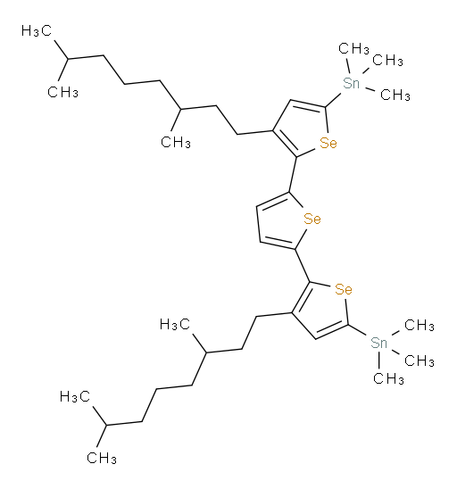 (3,3''-bis(3,7-dimethyloctyl)-[2,2':5',2''-terselenophene]-5,5''-diyl)bis(trimethylstannane)