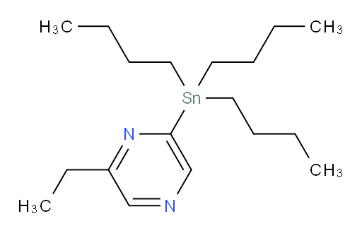 2-ethyl-6-(tributylstannyl)pyrazine