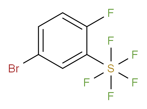 (5-bromo-2-fluorophenyl)sulfur pentafluoride